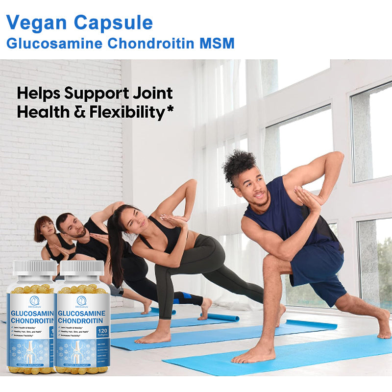 Glucosamine Chondroitin Gluten Free Capsule Dietary Supplement