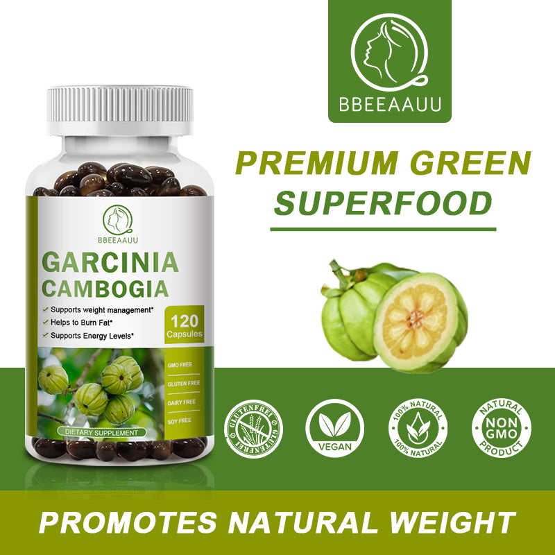 Bbeeaauu Pure Garcinia Cambogia capsule 700mg for Fat Burning, Weight Loss, Detoxification, Fat Loss, Energy Concentration Boost Metabolism, Suppress Appetite
