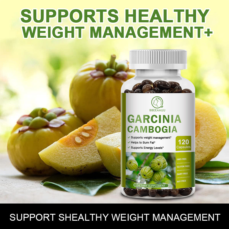 Bbeeaauu Pure Garcinia Cambogia capsule 700mg for Fat Burning, Weight Loss, Detoxification, Fat Loss, Energy Concentration Boost Metabolism, Suppress Appetite