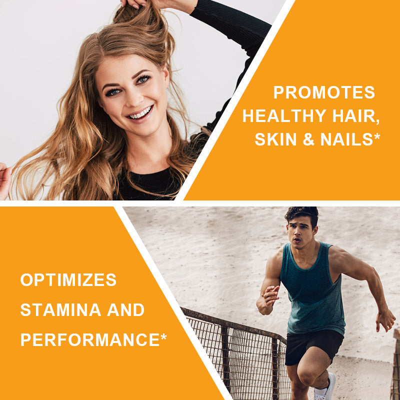 BBEEAAUU Daily Multivitamin with Vitamins Minerals Organic Foods Capsules Vitamin A, C, B2, B3, B5, B6, B12 Calcium iron zinc Vegan Pills