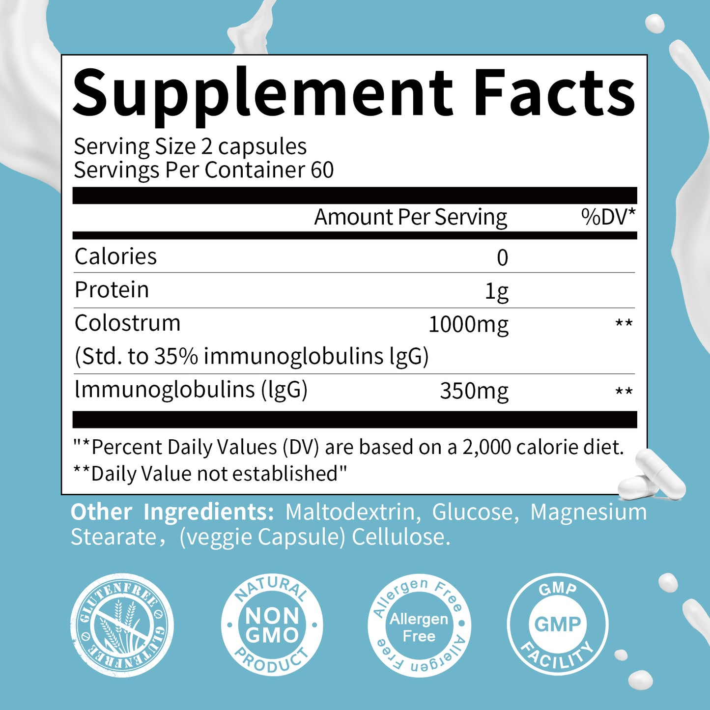 Bovine Colostrum Capsules