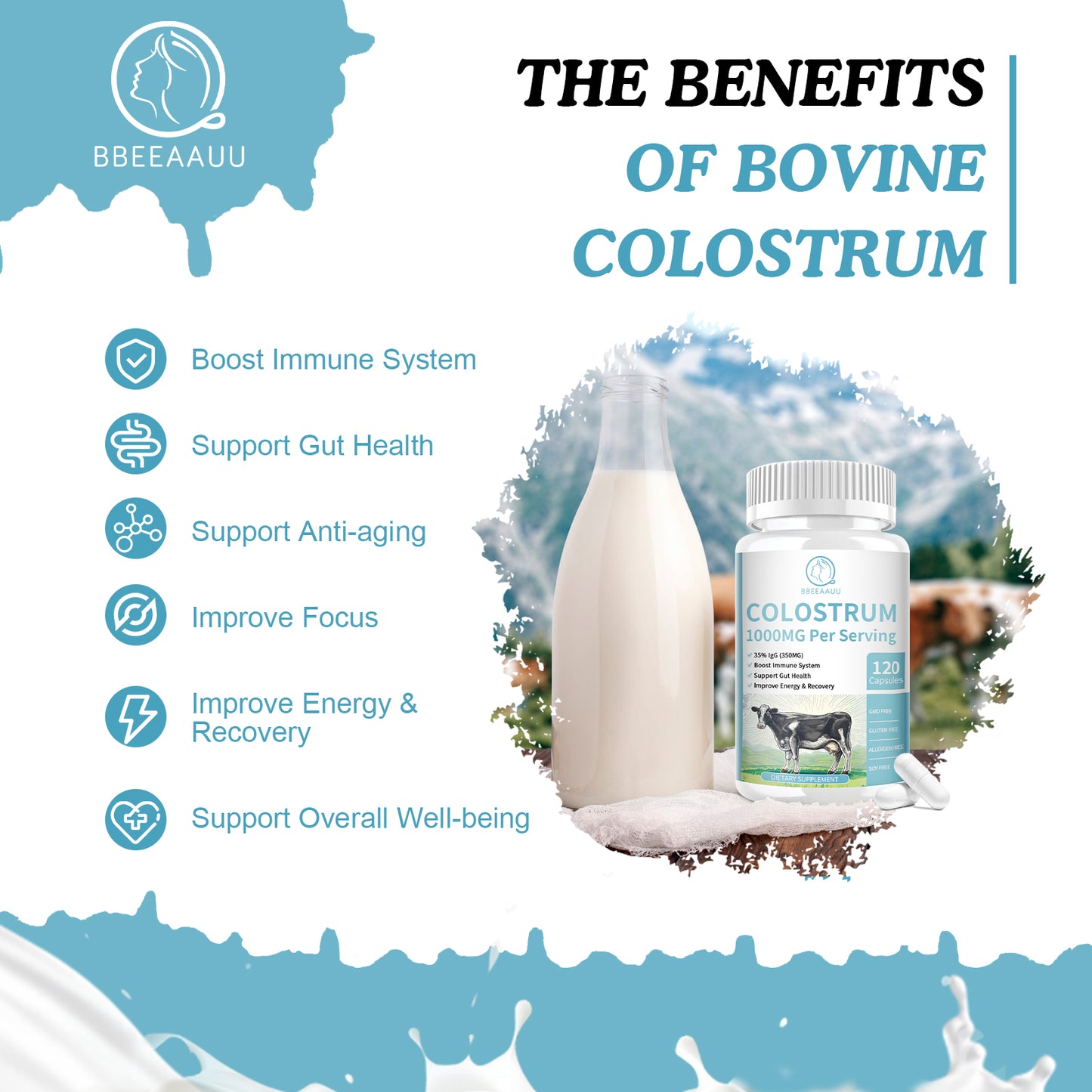 Bovine Colostrum Capsules