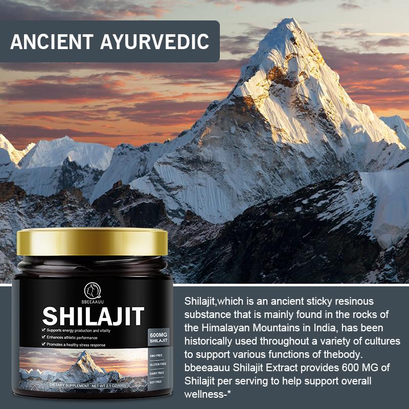 Shilajit Resin Supplement