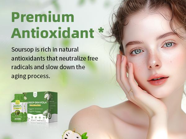 Soursop Graviola Oral Liquid High Absorption Soursop Guanabana Drink