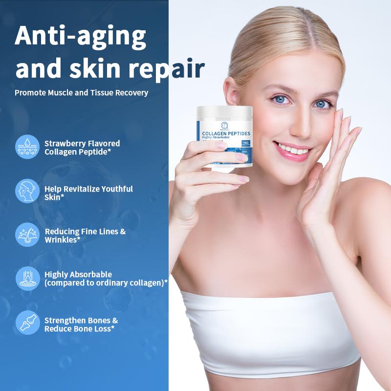BBEEAAUU Collagen Peptides Highly Absorbale Dietary Supplement 200G