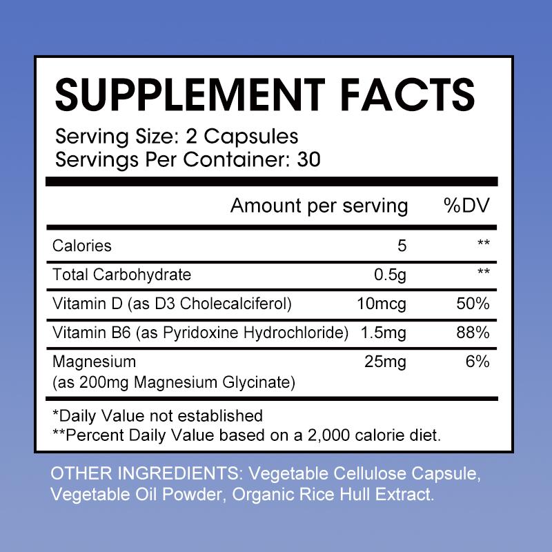 Bbeeaauu Magnesium Glycinate 200 mg Promotes Proper Muscle.Heart,& Bone Health supports overallpalanced Moods for Women and Men