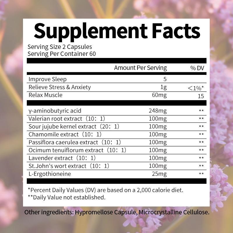 Sleep Support Capsules 120 Counts