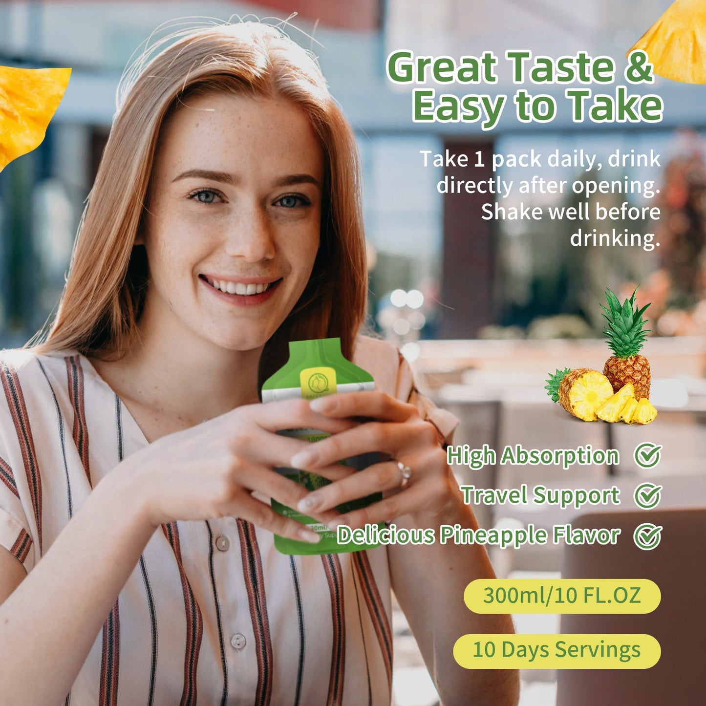 Soursop Graviola Oral Liquid High Absorption Soursop Guanabana Drink