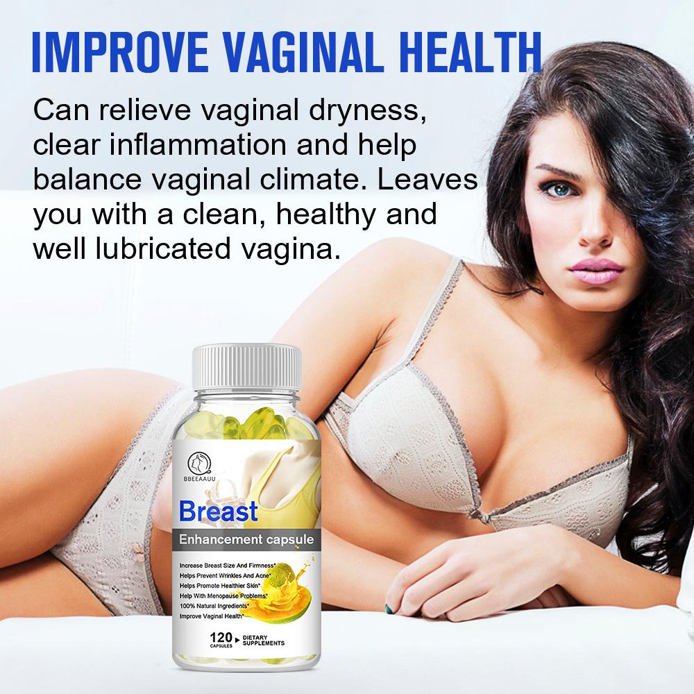 Pueraria Mirifica Papaya Extract Chewable Tablet Big Breast Enlargement Capsule Breast Enhancement Female Hormone Estrogen