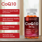Bbeeaauu Natural Coenzyme Q10 Antioxidant Supplement 200mg for Heart, Brain & Immunity Support - 120 Capsules