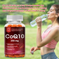 Bbeeaauu Natural Coenzyme Q10 Antioxidant Supplement 200mg for Heart, Brain & Immunity Support - 120 Capsules