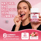 Iron Gummies for Women - Heme Iron for Max Absorption & Gentle on Stomach, 10-in-1 w/Vitamin C, B12, Folate, Supports Energy, Focus & Red Blood* Cell* Wellness | Vegan, Peach Flavor, 60 Ct (2 Pack)