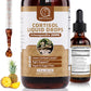 Cortisol Supplements for Women & Men, with 200mg Ashwagandha, L-Theanine & Phosphatidylserine, 21-in-1 Cortisol Manager Reducer Liquid Drops, Support Night, Focus & Energy, Pineapple, 60ml