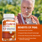 BEAU COQ10 Gummies Supplement, Ultra High Absorption CoQ10 500mg, Support Heart Health, Gluten Free (120 Vegan Gummies)