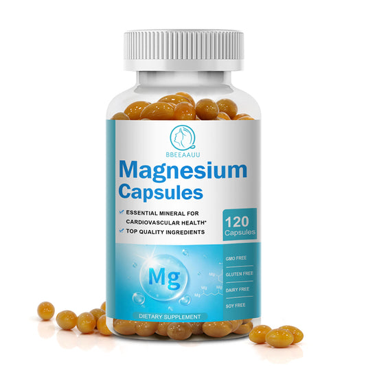 Magnesium GMO Free Capsule Dietary Supplement