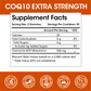 BEAU COQ10 Gummies Supplement, Ultra High Absorption CoQ10 500mg, Support Heart Health, Gluten Free (120 Vegan Gummies)