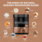 Mushroom Coffee Supplement Ganoderma Lucidum Cordyceps Sinensis Energy,Mental Clarity And Concentration Support-Brain Booster