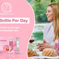 Collagen Drink with 6000mg Marine Collagen Peptides, Apple Flavor