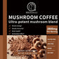 Mushroom Coffee Supplement Ganoderma Lucidum Cordyceps Sinensis Energy,Mental Clarity And Concentration Support-Brain Booster