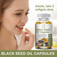 Bbeeaauu Black Seed Oil Capsules, 100% Virgin, Cold Pressed Source of Omega 3 6 9, Super Antioxidant for Immune Support, Joints, Digestion, Hair & Skin, 120 Caps