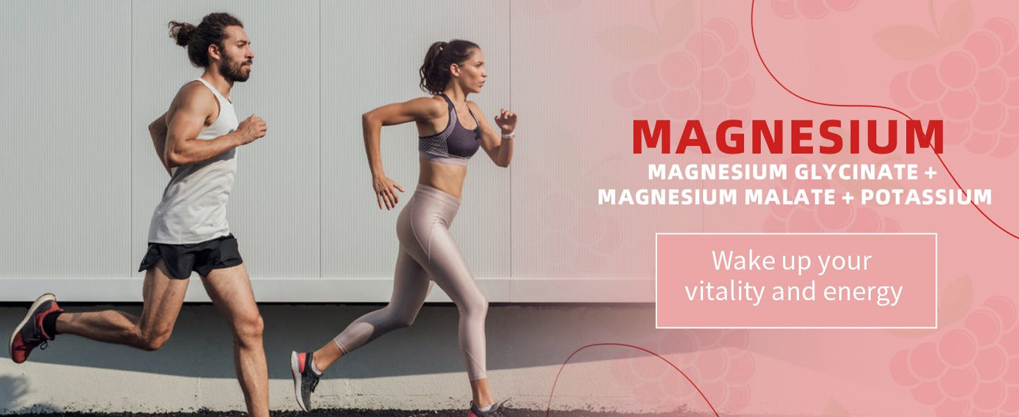 Magnesium Gummies for Adults Supports Night & Bone with Calcium & Vitamins
